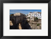 Framed Puente Nuevo Bridge, Ronda, Spain