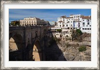 Framed Puente Nuevo Bridge, Ronda, Spain