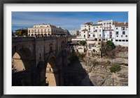 Framed Puente Nuevo Bridge, Ronda, Spain