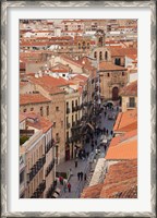 Framed Rua Mayor, Salamanca, Spain