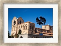 Framed San Vicente Basilica facade at Avila, Castilla y Leon Region, Spain