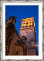 Framed Spain, Andalusia Bell tower of the Santa Maria De La Asuncion Church