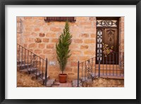 Framed Spain, Andalusia Street scene in the town of Banos de la Encina