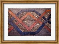 Framed Spain, Andalusia, Malaga Province, Ronda Decorative Tile Floor