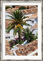 Framed Spain, Andalusia, Zahara Rooftops in the Andalusian White Village