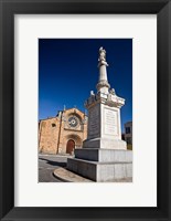 Framed Spain, Avila St Peter's Church in the Plaza De Santa Teresa