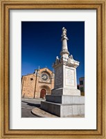 Framed Spain, Avila St Peter's Church in the Plaza De Santa Teresa