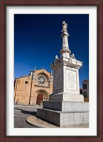 Framed Spain, Avila St Peter's Church in the Plaza De Santa Teresa