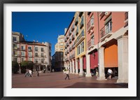 Framed Spain, Burgos Province, Burgos, Plaza Mayor
