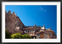 Framed Spain, Castilla y Leon Region, Avila Avila Cathedral detail