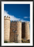 Framed Spain, Castilla y Leon Region, Avila Scenic Medieval City Walls
