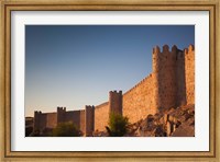 Framed Spain, Castilla y Leon, Avila Fortification Walls