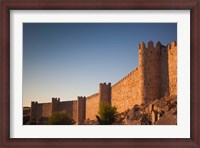 Framed Spain, Castilla y Leon, Avila Fortification Walls