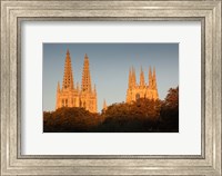 Framed Spain, Castilla y Leon, Burgos Cathedral, Dawn