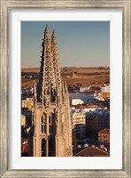 Framed Spain, Castilla y Leon, Burgos Cathedral, Sunset