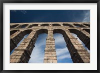 Framed Spain, Castilla y Leon, Segovia, Roman Aqueduct