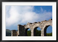 Framed Spain, Hondarribia, abbey ruins, Jaizkibel Road