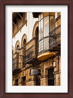 Framed Spain, Jaen Province, Ubeda, Town Building Detail