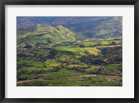 Framed Spain, Santander, View from Pena Cabarga mountain
