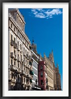 Framed Spain, Spain, Seville, Avenida Constitucion avenue