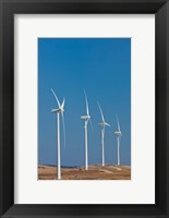 Framed Spain, Vejer de la Frontera area, Modern Windmills
