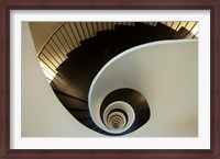 Framed Spiral staircase, Silken Gran Hotel Domine, Bilbao, Spain