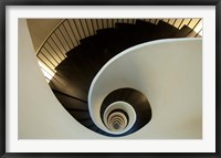 Framed Spiral staircase, Silken Gran Hotel Domine, Bilbao, Spain
