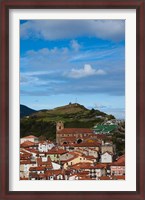 Framed View of Old Town, Laredo, Spain