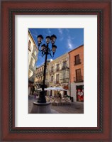 Framed Outdoor Cafe,  Avila, Spain