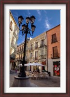 Framed Outdoor Cafe,  Avila, Spain