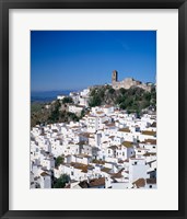 Framed White Village of Casares, Andalusia, Spain