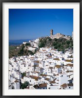 Framed White Village of Casares, Andalusia, Spain