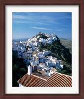 Framed White Village of Casares, Andalusia, Spain