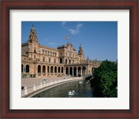 Framed Plaza De Espana, Seville, Andalusia, Spain