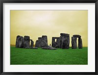 Framed Stonehenge, England