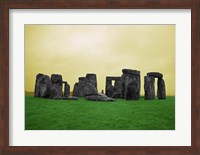 Framed Stonehenge, England
