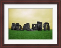 Framed Stonehenge, England