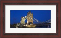Framed UK, London, Tower Bridge and River Thames