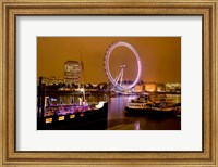 Framed England, London River Thames and London Eye