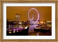 Framed England, London River Thames and London Eye