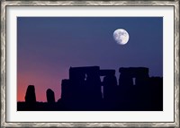 Framed England, Salisbury Plain, Stonehenge Moon