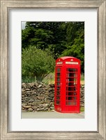Framed England, Cumbria, Grasmere, Phone Booth