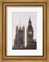 Framed Big Ben Morning, London, England