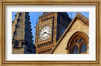 Framed Famous Big Ben Clocktower, London, England, Great Britian
