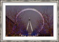 Framed England, London, London Eye Amusement Park