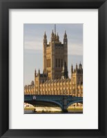 Framed Houses of Parliament, London, England