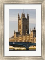 Framed Houses of Parliament, London, England