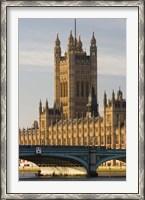 Framed Houses of Parliament, London, England