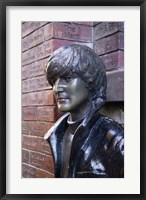 Framed John Lennon, Mathew Street, Liverpool, England