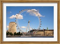 Framed London Eye, Amusement Park, London, England